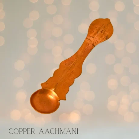 Copper Aachmani for pooja rituals and spiritual cleansing at PoojaStore.in
