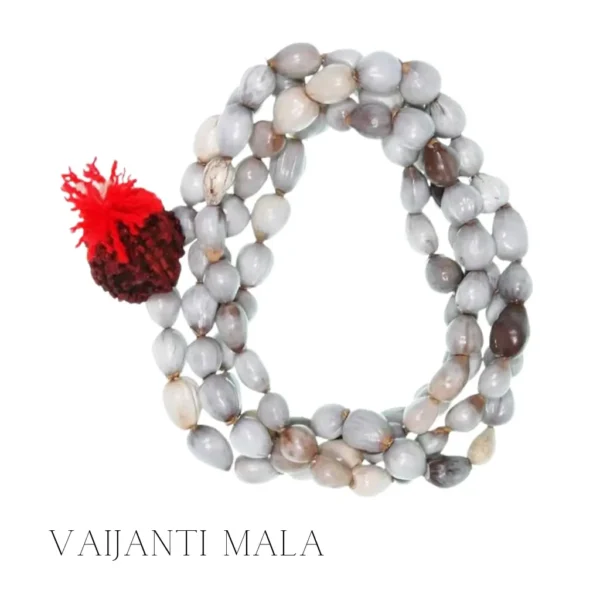 Vaijanti Mala for pooja rituals, meditation, and spiritual practices at PoojaStore.in