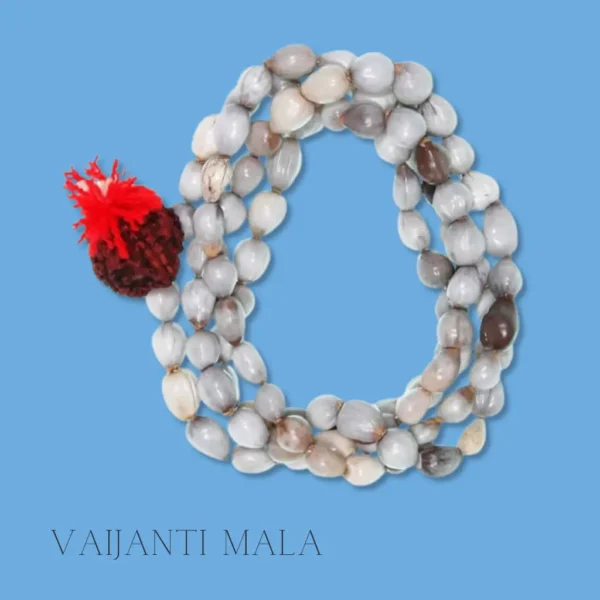 Original Vaijanti Mala for Japa, Meditation, and Devotion – Spiritual Beads Associated with Lord Vishnu and Krishna