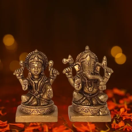 Lakshmi Ganesh idol for Diwali pooja and home temple decor