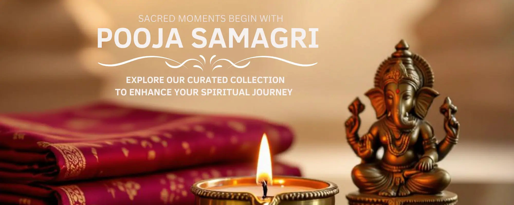 Bring home the blessings of Lord Ganesh with our authentic Ganesh idols. Perfect for pooja rituals, festivals, and gifting, these handcrafted idols symbolize wisdom, success, prosperity, and spiritual energy