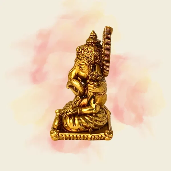 Brass Ganesh Idol for home pooja at PoojaStore.in
