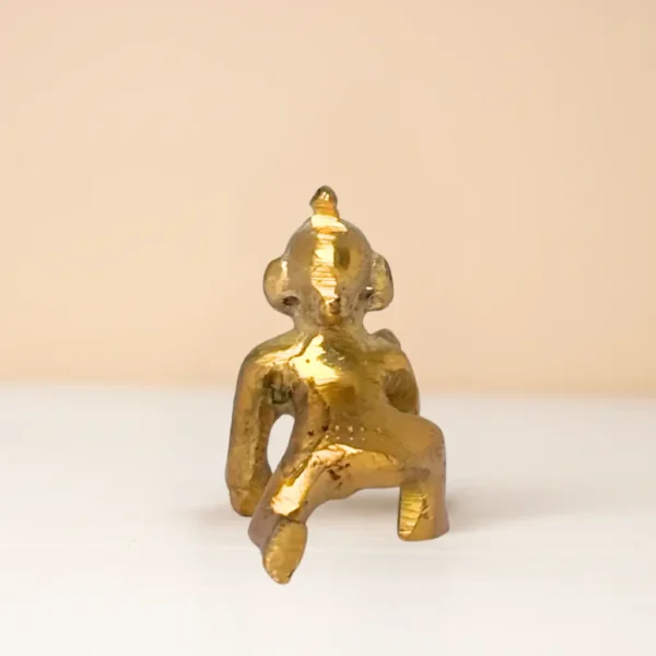 Brass Laddu Gopal Idol for home pooja at PoojaStore.in