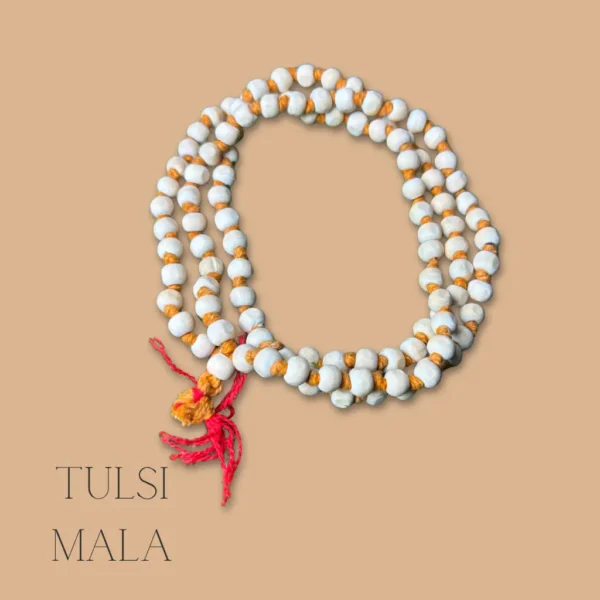 Tulsi mala for japa, meditation, and spiritual practice